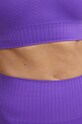 Леггинсы для йоги Casall Seamless Graphical Rib 22610 фиолетовой