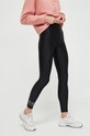 P.E Nation legginsy treningowe Long Range z elastanem czarny PEBASICSG085