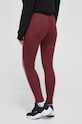 Reebok legginsy 100037512 bordowy AW23