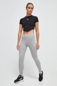 Одежда Леггинсы Reebok 100037551 серый