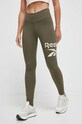 Reebok colanti tricotaj verde 100071356
