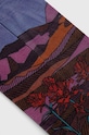 Smartwool skarpety narciarskie Ski Zero Cushion Floral Field Print OTC SW002165 fioletowy AW23