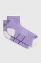фіолетовий Шкарпетки Smartwool Run Zero Cushion Жіночий