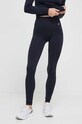 Tommy Hilfiger legginsy z elastanem granatowy S10S101823