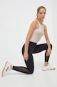 Reebok legginsy treningowe Lux z elastanem czarny 100028138