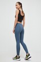 Κολάν προπόνησης Reebok LUX COLLECTION με ελαστάν μπλε 100035654