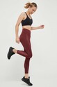 Tréningové legíny Reebok Identity 100035770 burgundské AW23