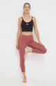 Леггинсы для йоги Reebok с эластаном розовый 100037475