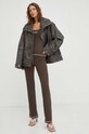 Κολάν Résumé 21101072 καφέ AW23