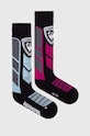 Rossignol ciorapi de schi 2-pack negru RLMWX05
