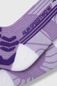 Κάλτσες X-Socks Run Speed 4.0 RT.RSHIS23W μωβ AW23