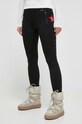 Newland legginsy sportowe Artemis dzianina czarny N46322.99