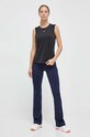 Reebok pantaloni de antrenament Workout Ready 100073444 bleumarin AW23