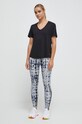 Reebok leggins de antrenament Lux Collection 100071104 albastru AW23