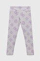 Guess legginsy dziecięce wzorzyste beżowy J3YB03.MC03W.9BYX