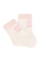 Kenzo Kids skarpetki niemowlęce 2-pack różowy