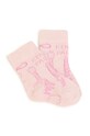 Chłopiec Kenzo Kids skarpetki niemowlęce 2-pack K90099 różowy