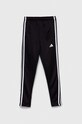adidas spodnie dresowe dziecięce dzianina czarny HR5787