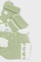 Mayoral Newborn skarpetki niemowlęce Gift box 4-pack 9658.2C.Newborn.9BYX zielony AW23