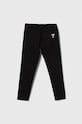 EA7 Emporio Armani legginsy dziecięce 8NFP01.FJ4SZ czarny AW23