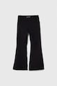 Abercrombie & Fitch pantaloni per bambini KI247.3022 nero AW23