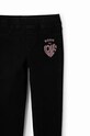 Dziewczynka Desigual legginsy dziecięce 23WGKD01 czarny