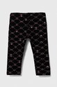 United Colors of Benetton gyerek legging elasztánnal fekete 3RAWGF02S.G.P.SEASONAL