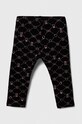 United Colors of Benetton gyerek legging 3RAWGF02S.G.P.SEASONAL fekete AW23