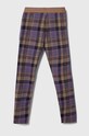 Dziewczynka Sisley legginsy 3NJDXF015.G.SEASONAL beżowy