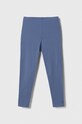 United Colors of Benetton gyerek legging elasztánnal kék 3MT1CF02G.G.SEAS.9BYX