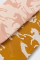 United Colors of Benetton skarpetki dziecięce 2-pack 6AO307029.G.G.SEASONAL różowy SS24