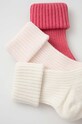 United Colors of Benetton skarpetki niemowlęce 3-pack 6AO3F211S.G.W.SEASONAL różowy AW23