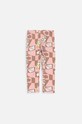 Coccodrillo legginsy niemowlęce ZC3122104LGL brązowy AW23