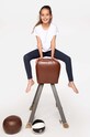 Detské legíny Coccodrillo s elastanom tmavomodrá ZC3122101BAG