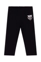 Pinko Up legginsy dziecięce z elastanem czarny F3PINGLG061