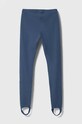 United Colors of Benetton legginsy dziecięce 31F5CF04D.G.SEASONAL niebieski AW23