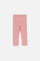 Coccodrillo legginsy niemowlęce z elastanem różowy ZC3122601NGN