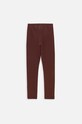 Coccodrillo legginsy dziecięce ZC3122601PUK brązowy AW23