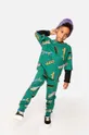 zielony Coccodrillo spodnie dresowe dziecięce Dziewczęcy