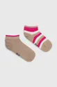 roza Dječje čarape Tommy Hilfiger Za djevojčice