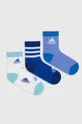 блакитний Дитячі шкарпетки adidas Performance 3-pack Дитячий