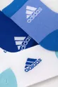 adidas Performance skarpetki dziecięce 3-pack niebieski