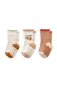 помаранчевий Дитячі шкарпетки Liewood 3-pack Дитячий