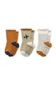 oranžová Detské ponožky Liewood 3-pak Detský