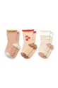 ροζ Παιδικές κάλτσες Liewood 3-pack Παιδικά