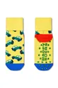 Παιδικές κάλτσες Happy Socks Antislip Into The Wild Sock 2-pack κίτρινο