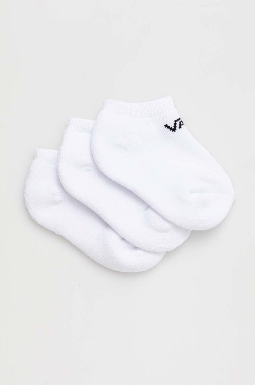 Čarape za bebe Vans UY CLASSIC KICK TODDLER (12-24 MO, 3PK) 3-pack niske čarape bijela VN000X0F