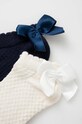 Παιδικές κάλτσες United Colors of Benetton 2-pack 6AO307025.G.SEASONAL σκούρο μπλε AW23