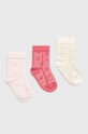 Детские носки United Colors of Benetton 3 шт длинные носки розовый 6AO3F21AU.W.SEAS.9BYX