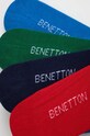 Κάλτσες United Colors of Benetton 4-pack 6GRD07028.G.SEASONAL λευκό AW23